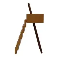 Wendell Castle, Black Is The Color, Zero Is The Number, 1986, Stained curly maple veneer