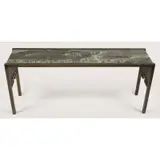 Philip Laverne, KELVIN LaVERNE Console Table, 1907, and polychromed bronze