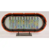 Silvio Vigliaturo, Untitled, Large and impressive glass sculpture on stand