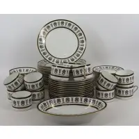 Richard Ginori, Ercolano Black Porcelain Service