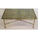 Maison Jansen, Quality Bronze Coffee Table
