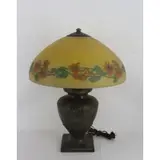 Table Lamp With Reverse Painted Shade by Handel, sold Nov 2022