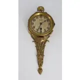 Gilt Bronze Wall Clock by Tiffany Studios, 1607, offered Oct 2022