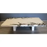 Silas Seandel, (U.S., b. 1937) Coffee Table, 1937, textured and patinated bronze