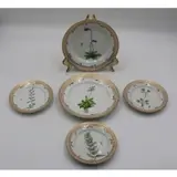 "Flora Danica" Porcelain Plates by Royal Copenhagen, offered May 2022