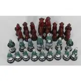 Royal Doulton, Porcelain Frog & Mouse Chess Set