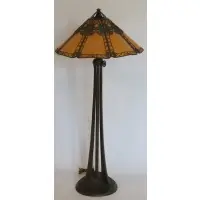 Handel, Signed Patinated Bronze Adjustable Standing