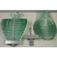 Quasi Modern #5 Glass Sconces by Sidney Hutter, offered May 2018