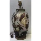 Muller Frères, Luneville Cameo Glass Lamp