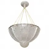 Rene. Moulded Glass Chandelier by Lalique, offered Sep 2017