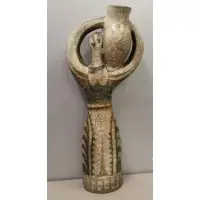 Jean Derval, Signed Ceramic Sculpture