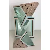 Pragnanz Series Glass Sculpture by William Carlson, 1986, glass, sold Jan 2017
