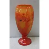 Cameo Glass Vase by Le Verre Français, sold Aug 2016