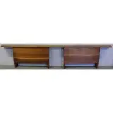 Walnut Double Twin Headboard by George Nakashima, offered Feb 2013