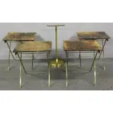 Aldo Tura, Parchment & Brass Midcentury Lot