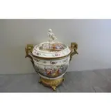 Meissen, Bronze Mounted Lidded Centerpiece
