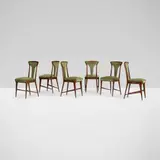 Carlo De Carli, Set of (6) Dining Chairs