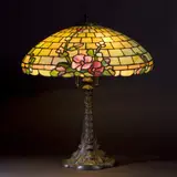 Duffner & Kimberly, Floral Leaded Glass Lamp