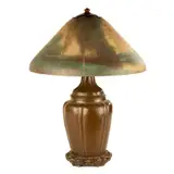 Handel, Reverse Painted Scenic Lamp