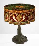 Pairpoint, Puffy Persian Border Lamp