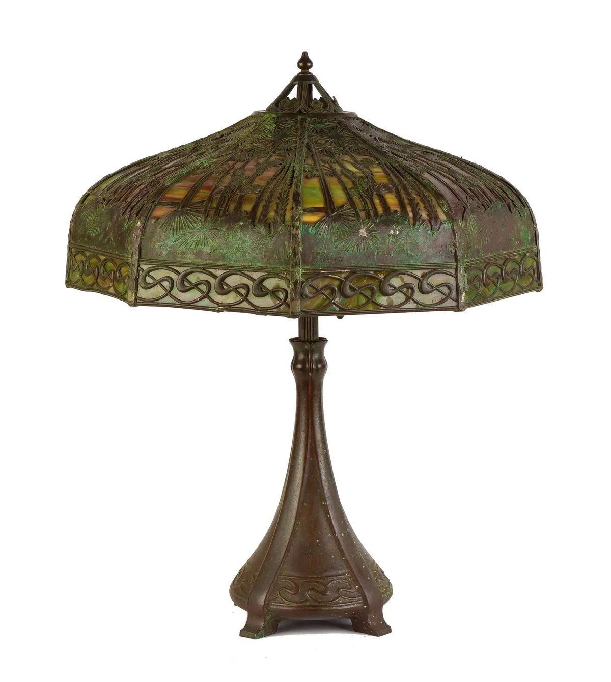 Tropical Sunset Table Lamp by Handel, sold May 2019