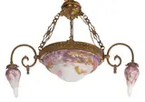 Muller Frères, Art Nouveau Chandelier