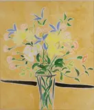 Nicholas Hely Hutchinson, Spring Flowers With Yellow Ochre