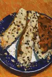 Catherine McWilliams, Barmbrack With Blue Plate