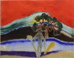 And Man Becomes A True  Catcher by Patrick Conyngham, offered Feb 2019