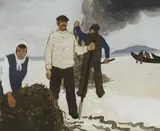James MacIntyre Cullen, Burning The Kale, Connemara