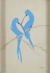 Love Birds by Barbara Warren, offered Oct 2019