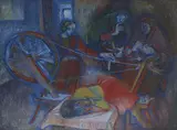 Alicia Boyle, The Spinning Wheel, Blue Version