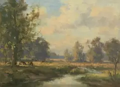 Cattle by Frank McKelvey, offered Oct 2019