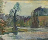 River Landscape, March Day Petworth Park by Ronald Ossory Dunlop, offered Oct 2019