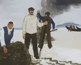 James MacIntyre Cullen, Burning The Kale, Connemara