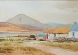 Maurice Canning Wilks, Farmhouse, Errigal In The Background