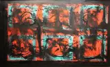 Neil Shawcross, Six Figures In Red & Green