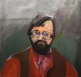 Brian Maguire, Portrait Of Jerry Farrell