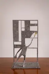 Sean Scully Attacks The Canvas by Bob Quinn, offered Jun 2021
