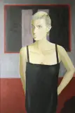 Reginald Gray, Katy In Front Of Rothko