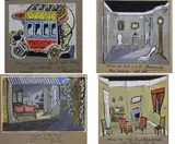 Reginald Gray, Four Set Designs For The Pike Theatre 1956/57