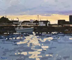 Evening Light, Howth by John Morris, offered Dec 2021