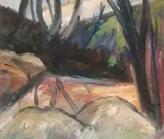 Landscape by Peter Collis, offered May 2022