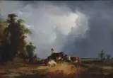 William Shayer Senior, Herding Cattle