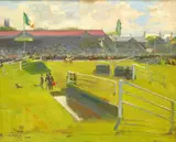 Sir John Lavery, Dublin Horse Show, 1928