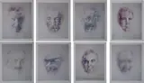Louis le Brocquy, Eight Irish Portraits In Words And Watercolour (1990)
