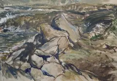 Derry Shannon, Shore Scene, 1965