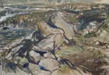 Derry Shannon, Shore Scene, 1965