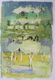 Anne Donnelly, Almond Trees In Full Bloom, 2001