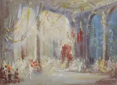 Henry Bardon, Set Design For Swan Lake